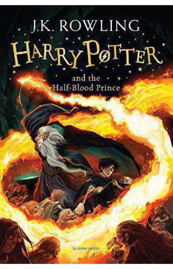 Harry Potter and the Half-Blood Prince Novel by J. K. Rowling